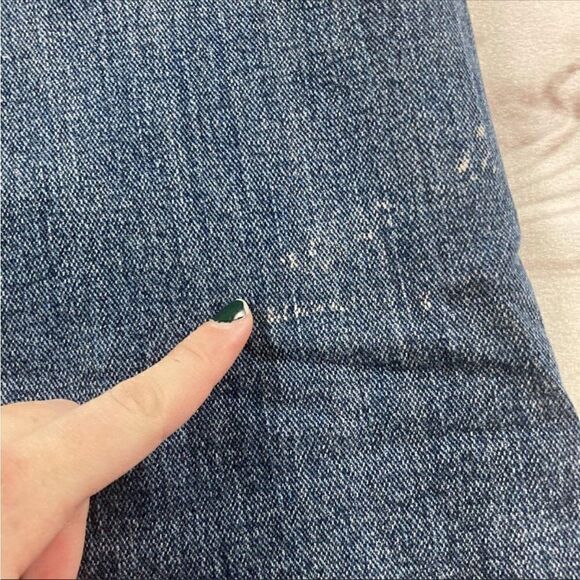 Levi Strauss & Co. Mens Blue 505 Straight Leg Denim Jeans Size W40xL30 - Picture 7 of 15